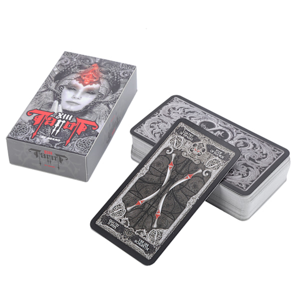 Divinasjon Tarot Deck Papir Spillekort Tarot Kort Interaksjon Brettspill Engelsk Versjon