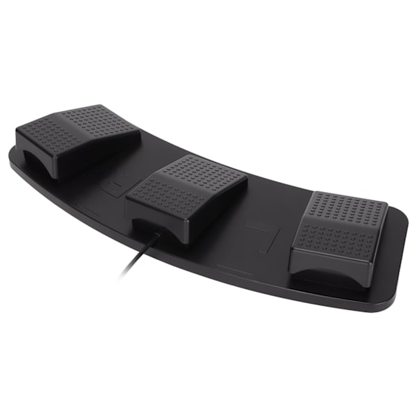 USB Triple Fodkontakt Pedal Multifunktionel Ergonomisk Triple Fodkontakt Pedal til Spil Fabriksafprøvning (Mekanisk Afbryder)