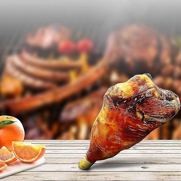 3D-simulaatio Ruoka Sohva Tyyny Pehmeä Lannerangan Tuki Pehmolelu Tyyny Pehmustettu Grillattu Makkara