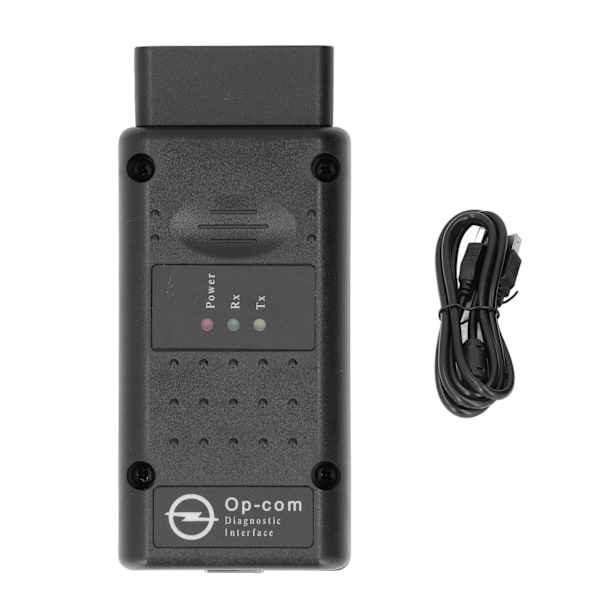 OBD-kabeladapter Bildiagnostisk verktyg Feldetektor Flera styrenheter Ersättning för OPEL Opcom 1.95