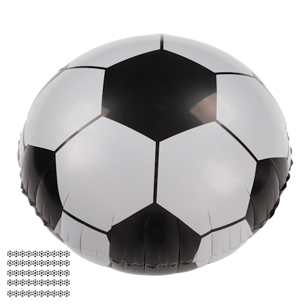 50 stk ballon aluminium film materiale fodbold form store balloner til foto rekvisitter fester dekoration
