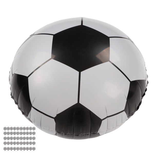 50 stk ballong aluminium film materiale fotball form store ballonger for foto rekvisitter fester dekorasjon