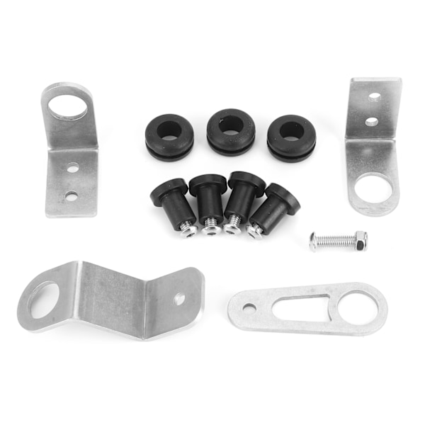 Radiator Bolt On Bracket Kit Passar för Honda Civic EG DC2 EK 1992-2000 K-Swapped Chassis