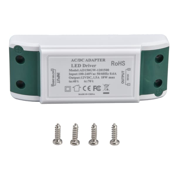 LED-driver konstantstrøm strømforsyningstransformator for fleksibel LED-stripelys AC100-240V