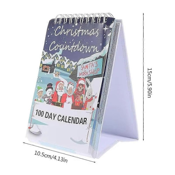 100-dagers julekalender nedtellingskalender
