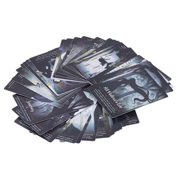 Spådomskort Tarot Häxa Säsong Framtid Berättande Mystiska Hemliga Världen Tarotkort för Spelgåva