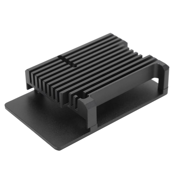 Alumiiniseos-lämpöalustakotelo, suojakotelo, 2-kerroksinen ulkokuori Raspberry Pi 4B -levylle ilman jäähdytystuuletinta