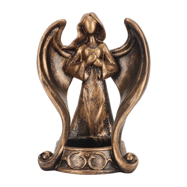 Candle Holder Resin Candlestick Base Angel Figurine Design Home Decoration for Bedroom