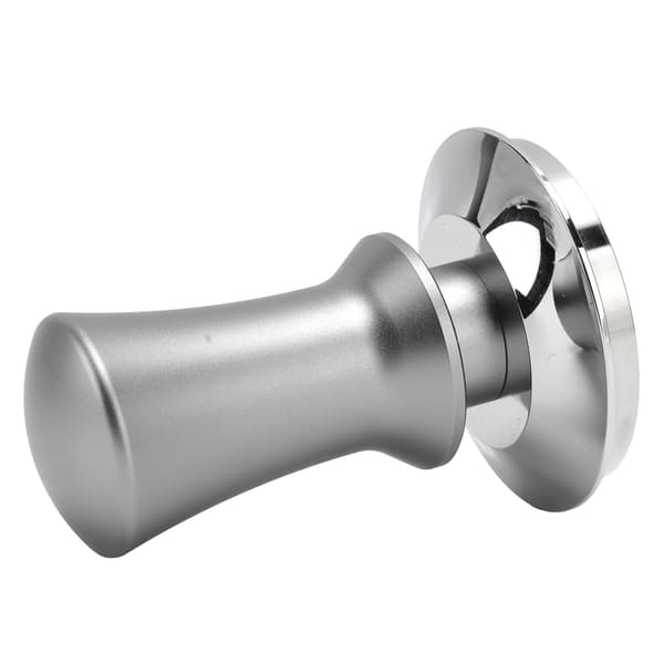 Kaffetamper Kaffepulverpressehammer Rustfrit Stål Konstant Tryk til Kaffetilbehør Sølv 58mm