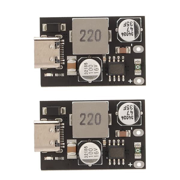 2 kpl latausmoduuli TYPE C QC3.0 PD3.0 Huawei SCP FCP PCB QC2.0 -virtalatausmoduulille
