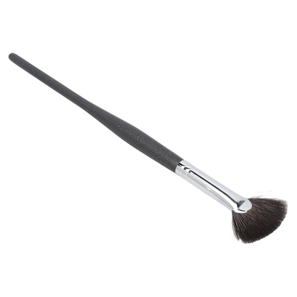 Fan Highlighter Brush Multipurpose Bløde Børster Vifteformet Makeup Brush til Highlighter Blush Løs Pudder