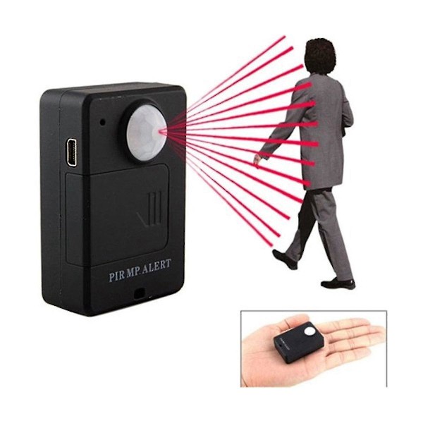 Mini Gsm Pir Larm Rörelsesensor Larm Infraröd Trådlös Gsm Larm Stöldskydd Rörelsedetektor Med-B7