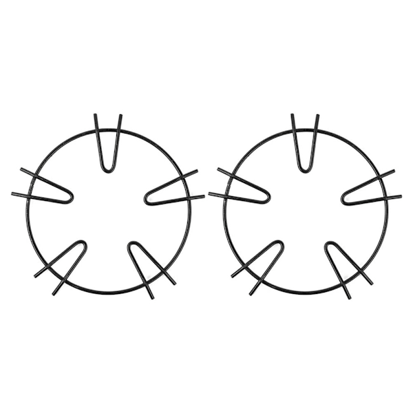 2 stk. Universal Gas Komfur Hylde Støbejern Wok Støtte Køkken Komfur Støtte