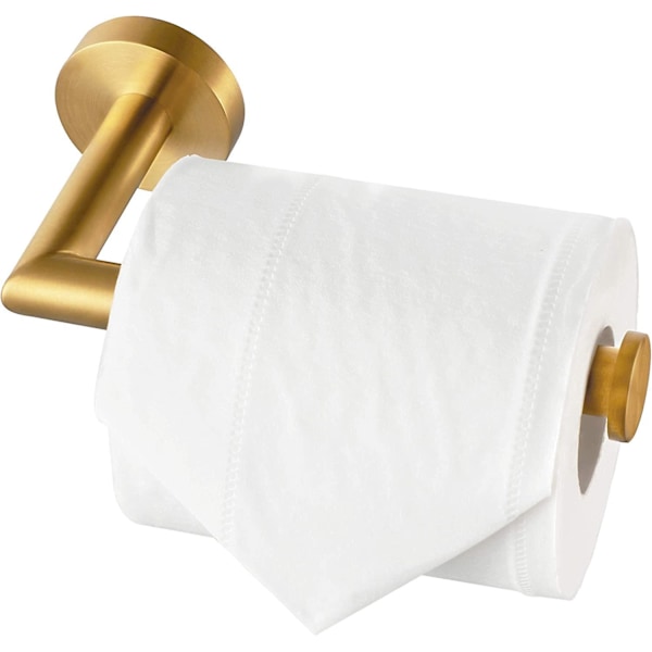 Toiletpapirholder i rustfrit stål til vægmontering til badeværelset