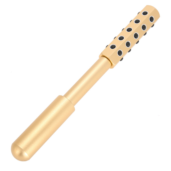 Germanium Particles Face Anti Wrinkle Energy Beauty Stick Fatigue Relief Massager Gold