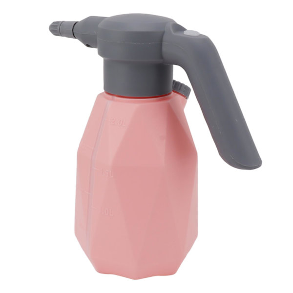 2L elektrisk sprøyte Hjem Hage Liten Oppladbar Sprøyte Sprinkler Automatisk Vannings Sprøyte Rosa med Universal Hode