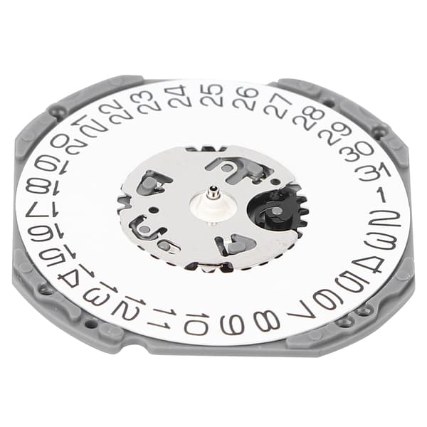 Kellon koneisto VJ42 Professional Quartz -kellon varaosa tarvikkeineen ja tangolla