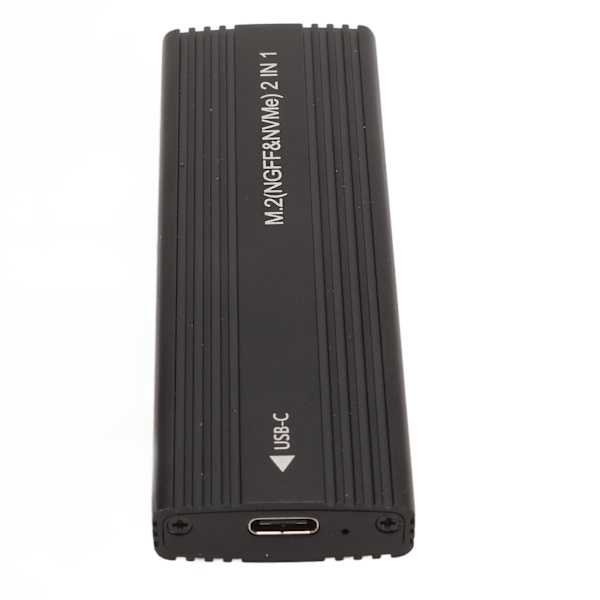 SSD-kabinet Dual Protocol M.2 NVMe SATA højhastigheds 10 Gbps eksternt SSD-kabinet til M.2-harddiske
