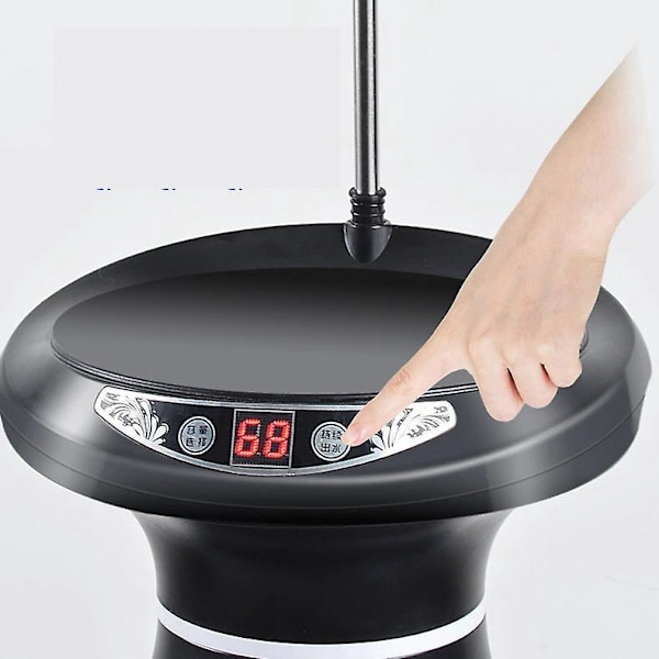 Bärbar svart vattenpumpdispenser för utomhusbruk
