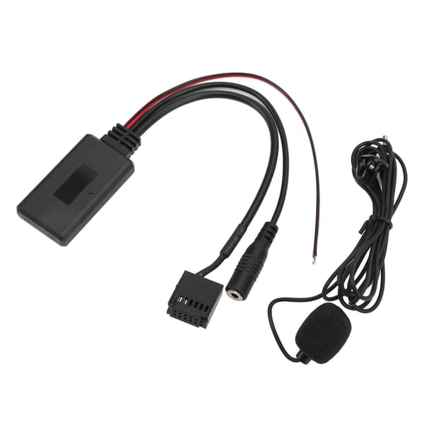 Bluetooth Aux lydkabeladapter mikrofon håndfri erstatning for Mondeo Focus 6000CD