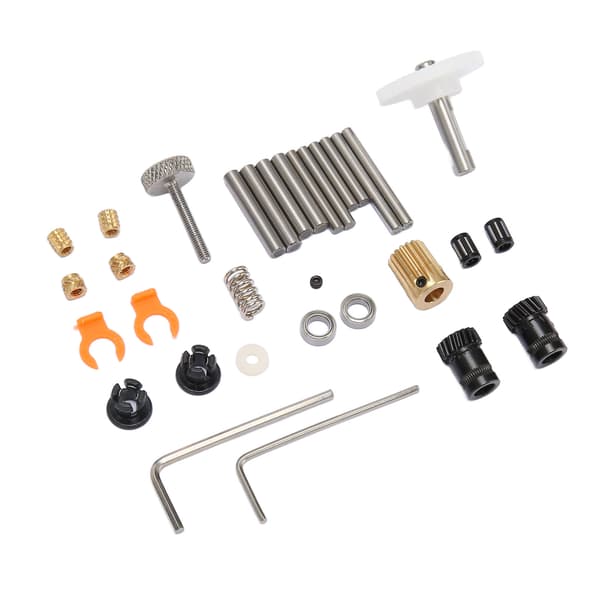 3D-printer spiralgear-sæt nanobelagt højpræcision assorteret længde direkte drev gear-sæt til Ender 3 CR10 CR10S