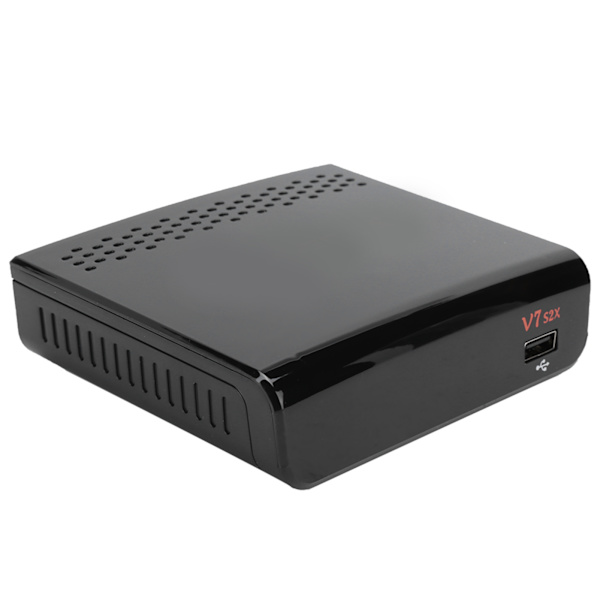 Høy kvalitet Set Top Box STB utstyr tilbehør støtte for DVBs S2/S2X 100240V(svart US)