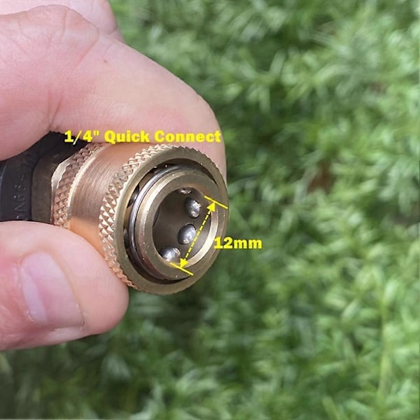 Højtryksvandværktøj Quick Connect Adapter 1/4 Quick Connect