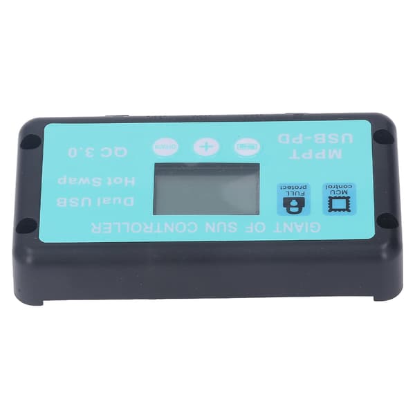 12V 24V MPPT Solar Laderegulator Profesjonell USB PD QC3.0 Solcellepanel Regulator med LCD-skjerm for Batteri 40A