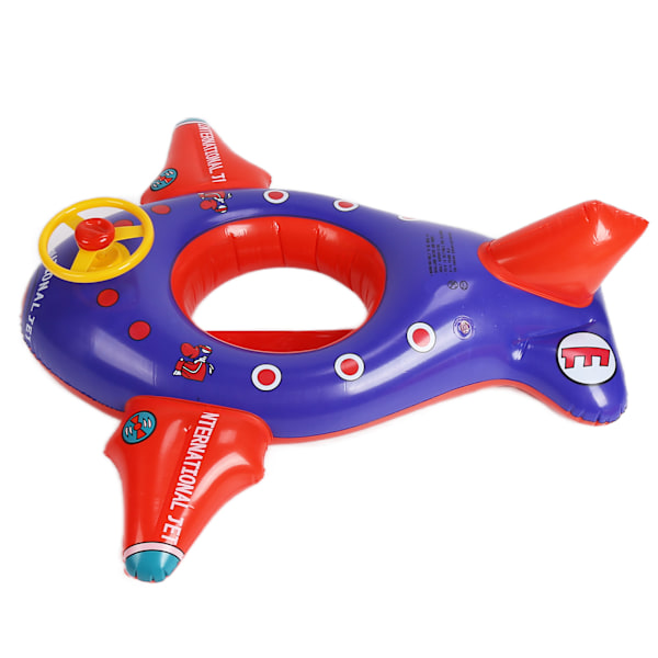 Flyvemaskine Baby Svømme Float Spædbarn Oppustelig Flyvemaskine Float Børn Svømme Float Båd