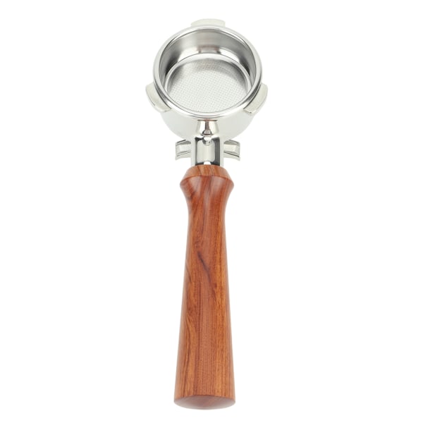 Kaffe Portafilter 54mm Kaffe Dobbel Spouts Portafilter Rustfritt Stål Kaffe Spout Portafilter For Breville 870 880 Kaffemaskin F Rosewood