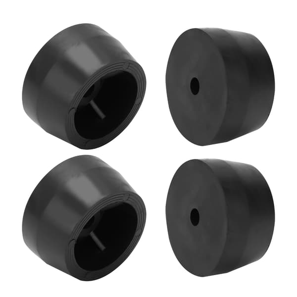 4 stk. antivibrasjonsputer i ingeniørplast for 1P2.5P3P4P5P luftkompressor