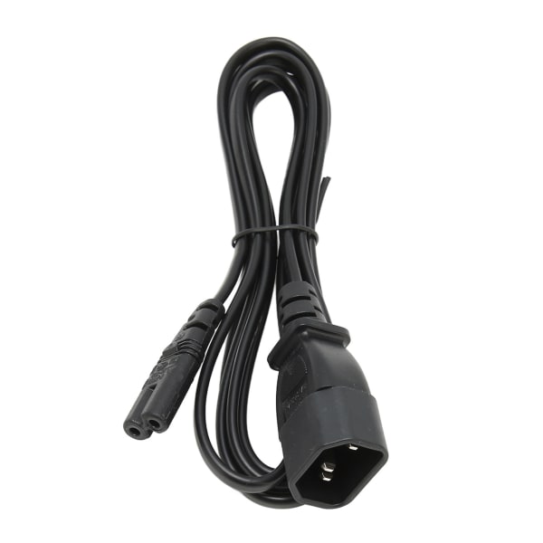 IEC320 C14 till C7 sladd hane till hona power för LCD-skärm Skrivare Digitalkamera 6,6 fot