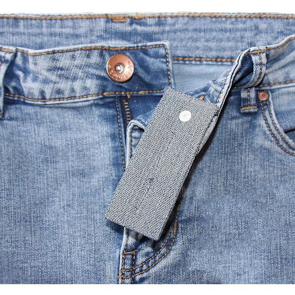 Komfortable metall denim midjeforlengerknapper - 4 stk, assorterte farger
