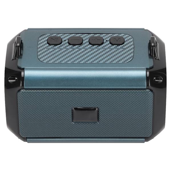 Langaton kaiutin 360° Stereo Noise Reduction Kannettava Bluetooth-kaiutin latauskaapelilla Vihreä