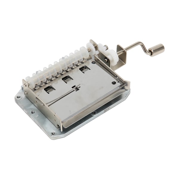 Music Box Movement 30 Note Zink Alloy 20 Blank Strip Tapes Musical Box DIY Kit med Puncher til sange DIY Håndværk