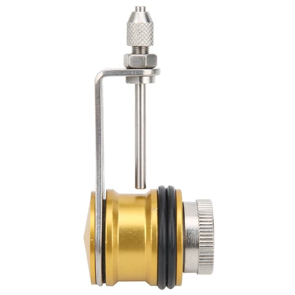 Fiskeknude-sæt Wire Knot Tool til Line Winder Assist Knotting Connector Tilbehør Guld