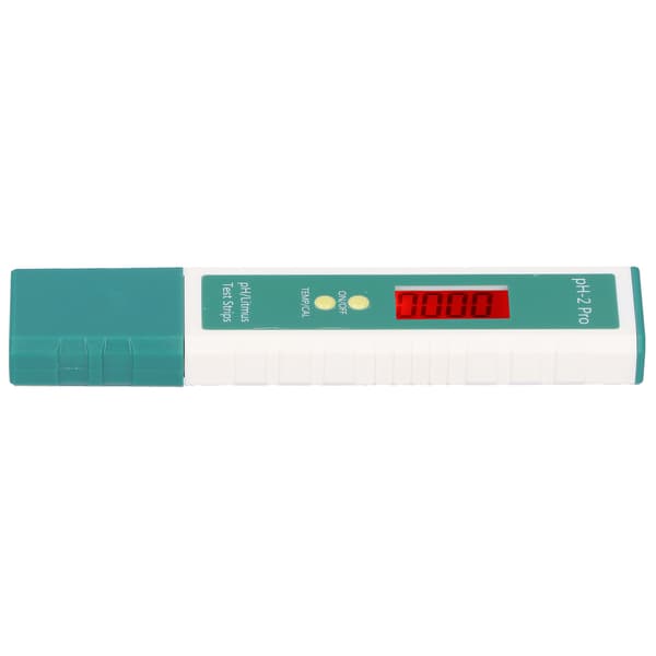 PH-måler Digital PH-testerpenn med teststrimmelfunksjon Termometer for drikkevann og bassengvann