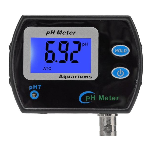 PH-meter LCD-storskærm med baggrundsbelysning Vandkvalitetstester Ledningsevne PH-meter Tester EU-stik 230-240V