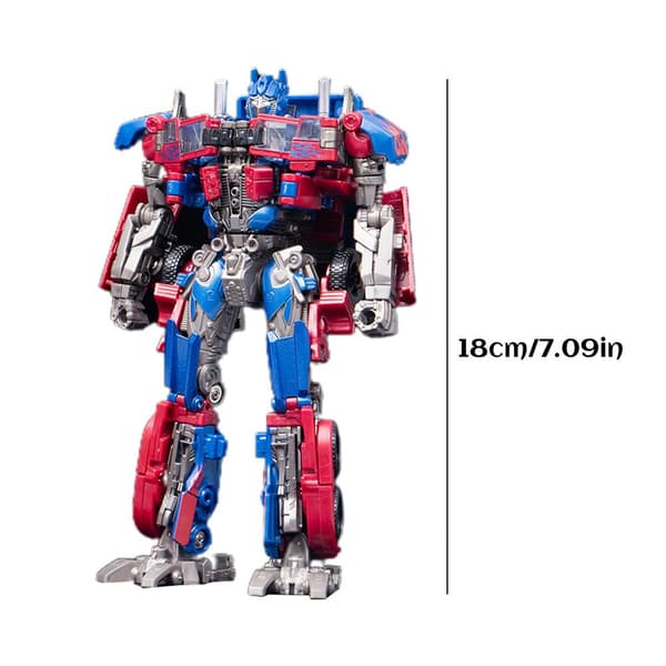 Deformerbar Bilrobot Leksak Bärbar Deformationsbilmodell Barnleksaker Legering Deformationsleksaker Present Till Barn