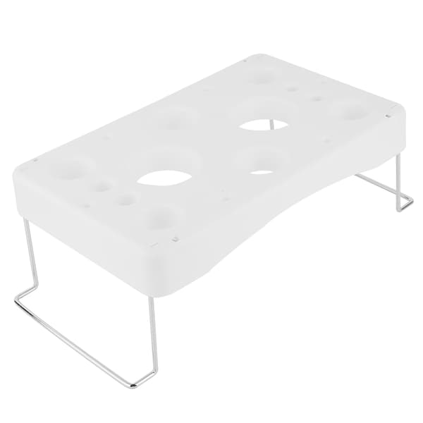Hvid creme sprøjteposeholder stativ hylde display rack kage bageværktøj tilbehør