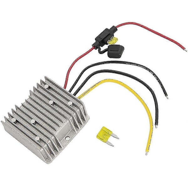 Golfbilsomvandlare 48V 36V till 12V Omvandlare 12V 20A 240W Omvandlare Spänningsregulator kompatibel med Golfbil