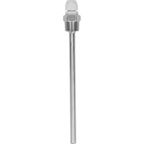 Temperatursensor til solvandvarmer med rustfri stålsonde, IP68 vandtæt, 164 mm