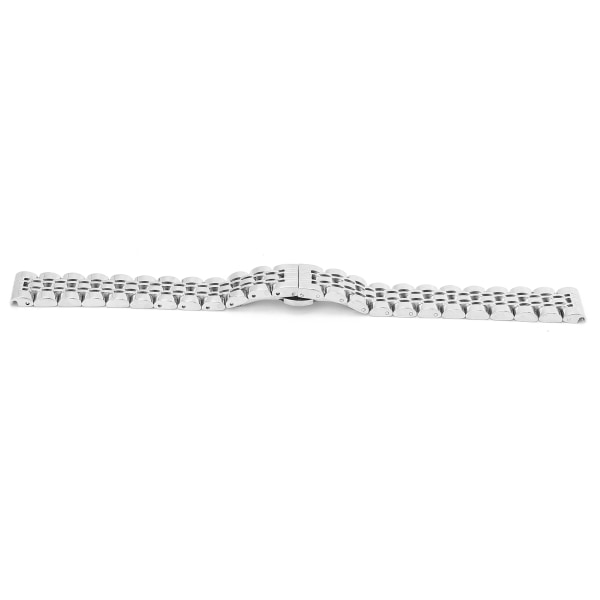 Byte av fjärilsspänne i rostfritt stål watch med justerbar watch 16 mm / 0,6 tum