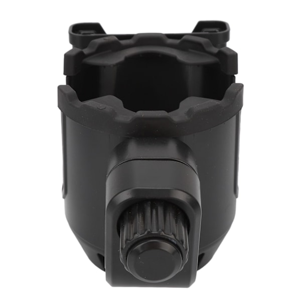 Koppholder for barnevogn Multifunksjon Stor kaliber Designet 360 grader rotasjon Bærbar barnevogn Vannflaskeholder Svart