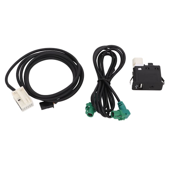 Auton AUX USB -kytkinkaapeli johtosarja pistorasia kulutusta kestävä vaihto 3 Z -sarjaan X5 X6