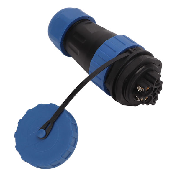 Vattentät stickkontakt 380V 45A bakmutter Svetsning Gratis power 5 stift, kontaktstorlek 2,8x5 mm