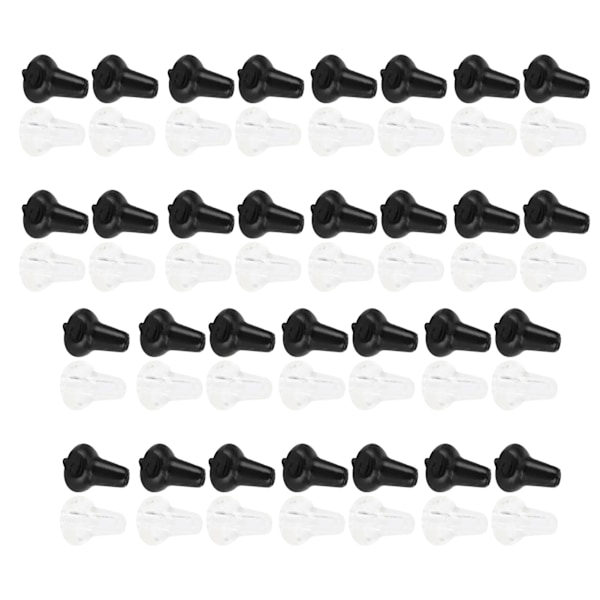 60 stk PVC fiskekrok karper rigg ring stopper perler fiskefiksering buffer holder tilbehør