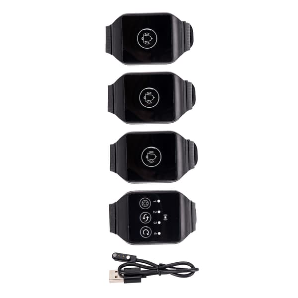 Trådløs Armbåndsmottaker Multifunksjonell IPX7 Vanntett 433.92MHz Klokkemottaker for Restaurant Paging System 3 for 1