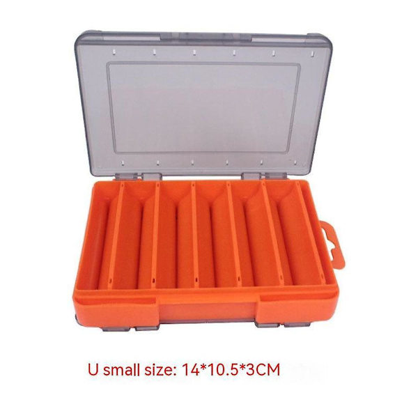 Plastboks for agn-jigger - Dobbeltsidig vendbar agnboks