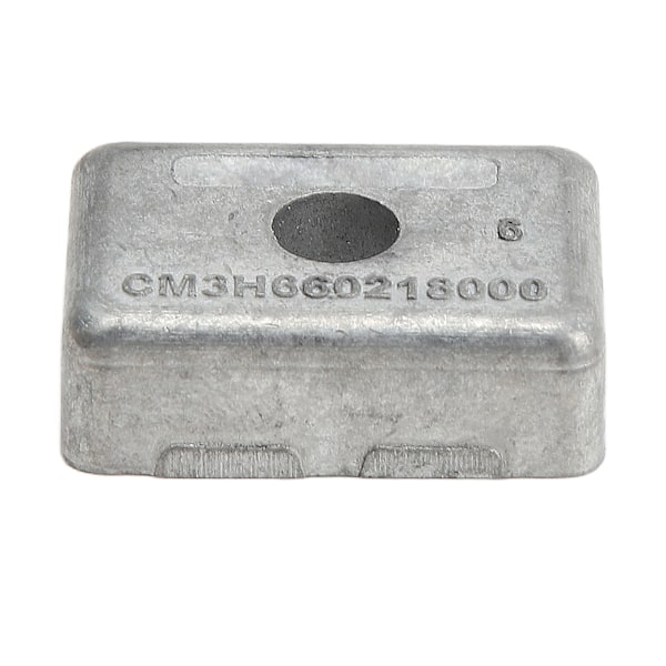 Fyrkantig zink-anod 3H6 60218 0 Tilt Trim Anode Utombordare Nedre Enhet Växellåda Anode Ersättning för Tohatsu 4-takt 4HP 5HP 6HP